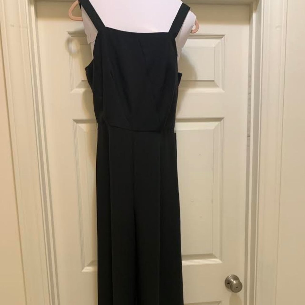 Plain Black Jumpsuit